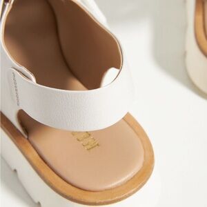 White Platform Sandals